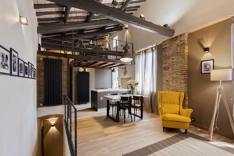 Апартаменты Loft Navona Рим Экстерьер фото